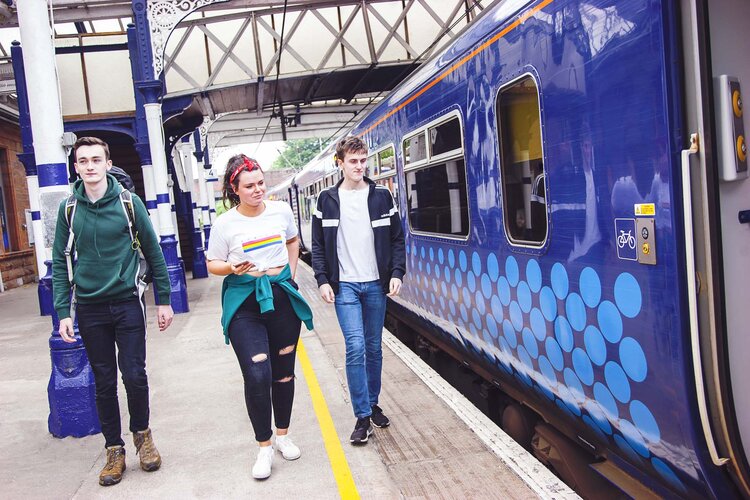 young scot train travel