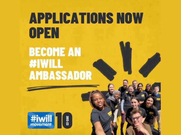 Become an #IWill Ambassador