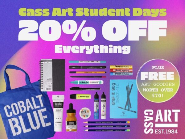 20% off Art Supplies at Cass Art Student Days