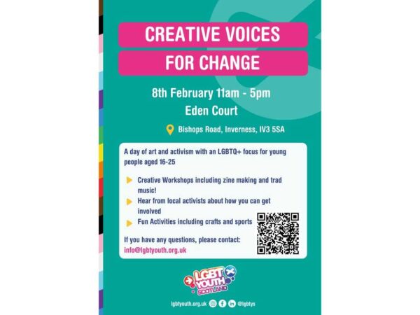 Creative Voices for Change with LGBT Youth Scotland