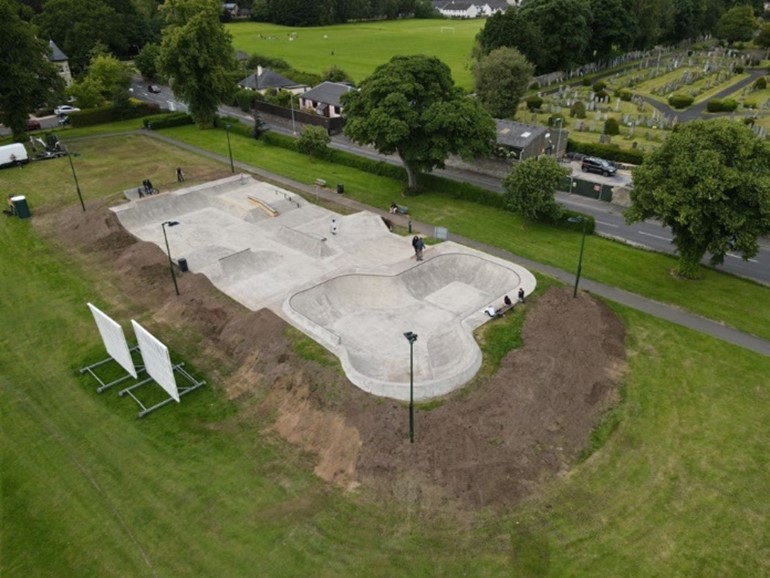 Kelso Skatepark Lights Project Story by Harvey Paxton
