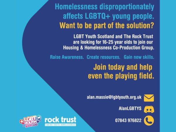 Take Part in the Pride & Places Housing and Homelessness Project
