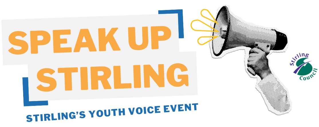 Speak up Stirling logo - Stirling's Youth Forum 