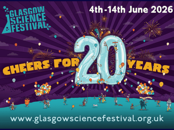 Attend Glasgow Science Festival and Earn Young Scot Rewards Points