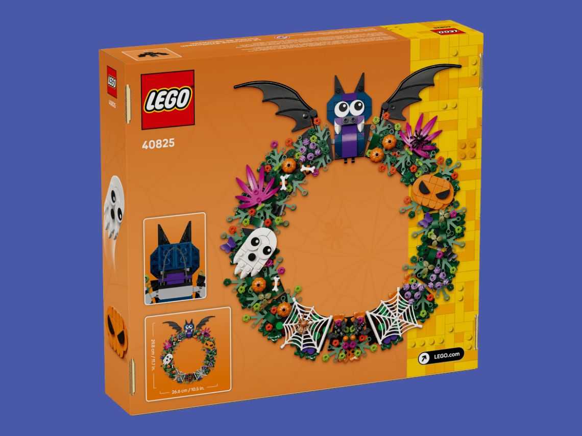 Enter to Win a LEGO Halloween Wreath