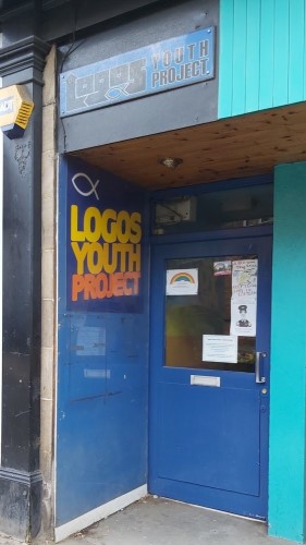 Logos front door in Crieff