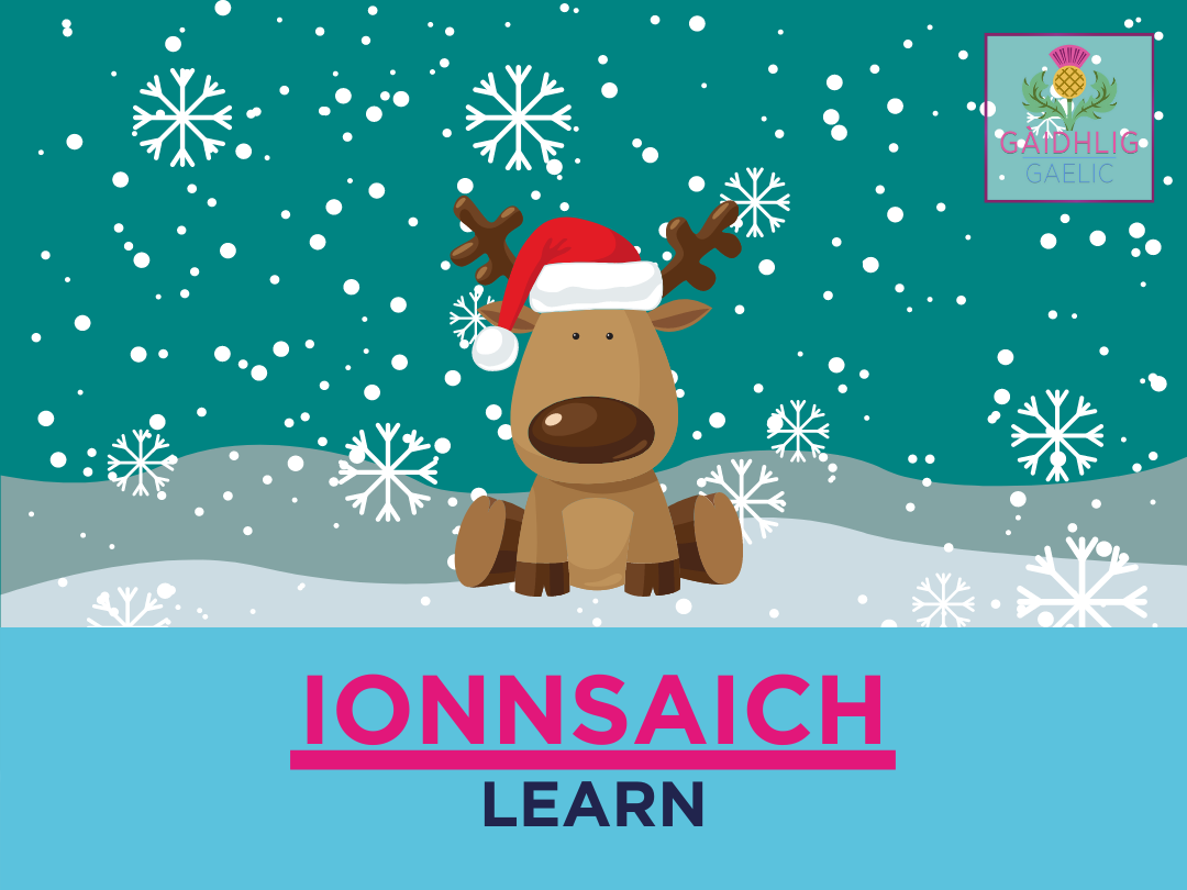 Vocab Christmas Briathrachas Nollaig Young Scot