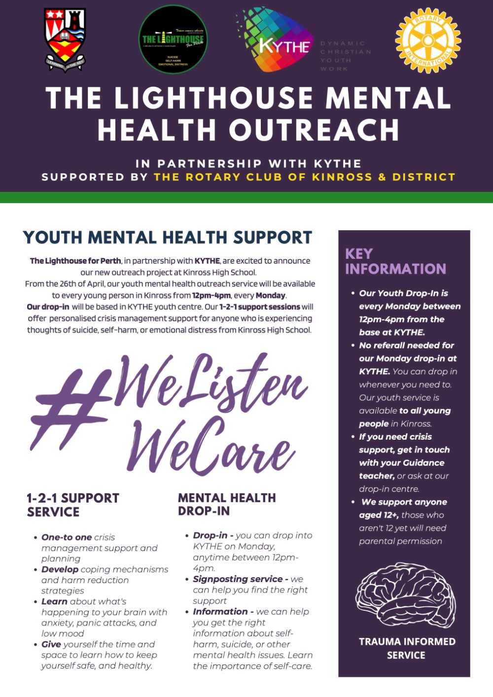 Mental Health Outreach Poster