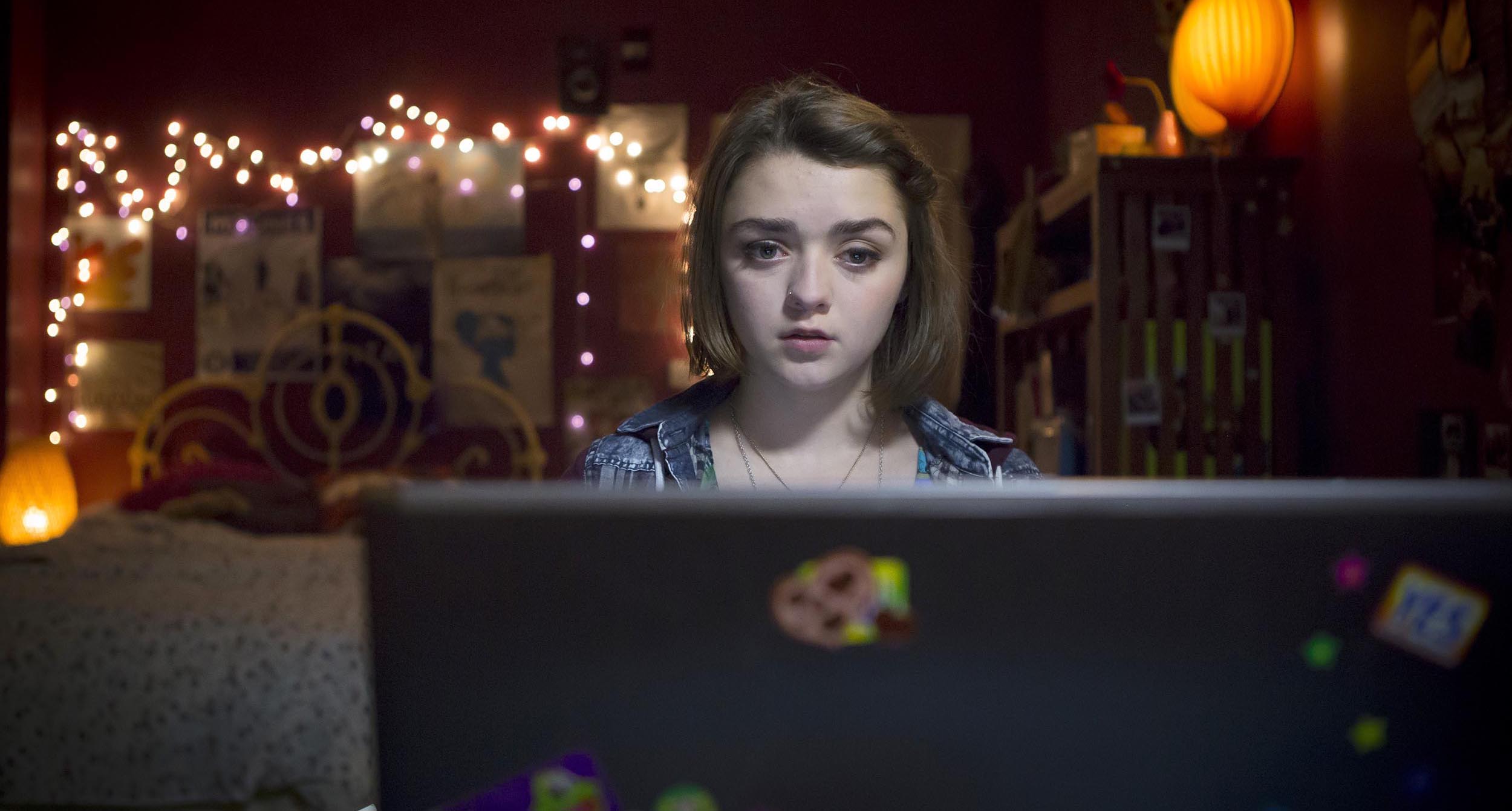 Game of Thrones' Maisie Williams explored cyber-bullying in Channel 4 drama, Cyberbully.