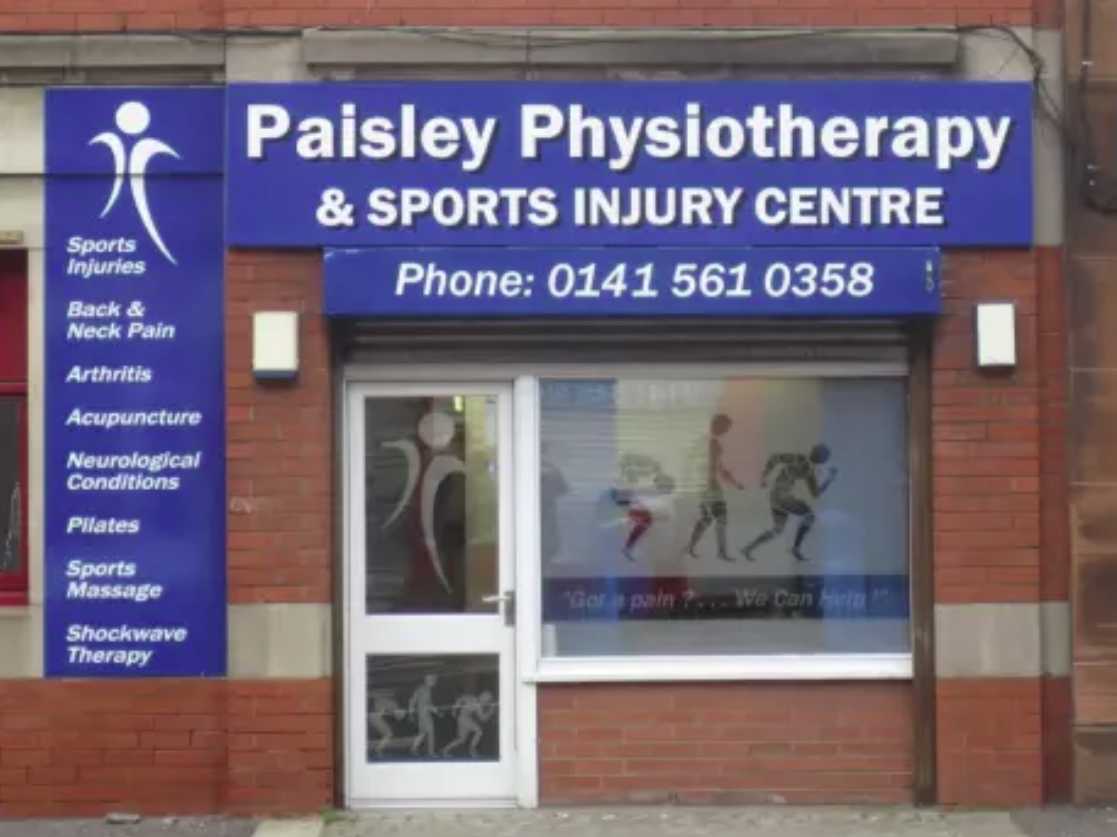 Paisley Physiotherapy Centre – 15% off initial assessment