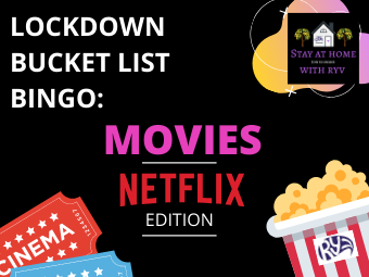 Lockdown Bucket List Bingo: Movies – Netflix Edition